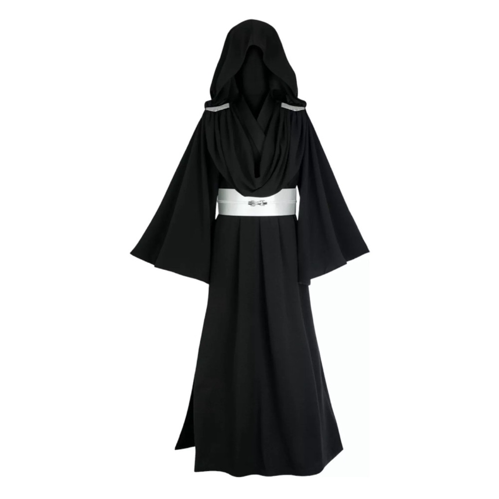 NEW Walt Disney Star Wars Galactic Starcruiser Hooded Black Robe/Dress Size XS